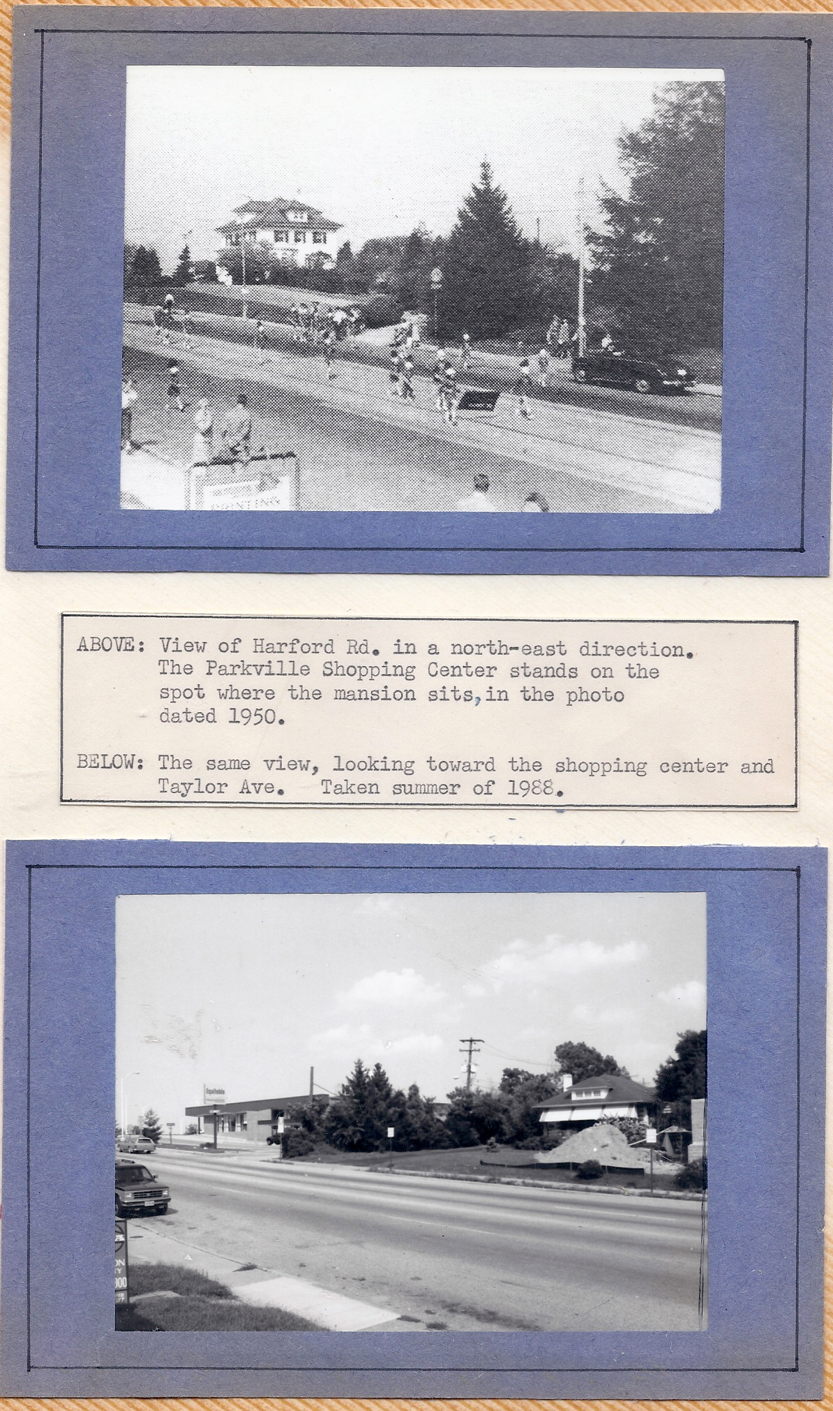 Historic Parkville Photos Harford Park Community Association