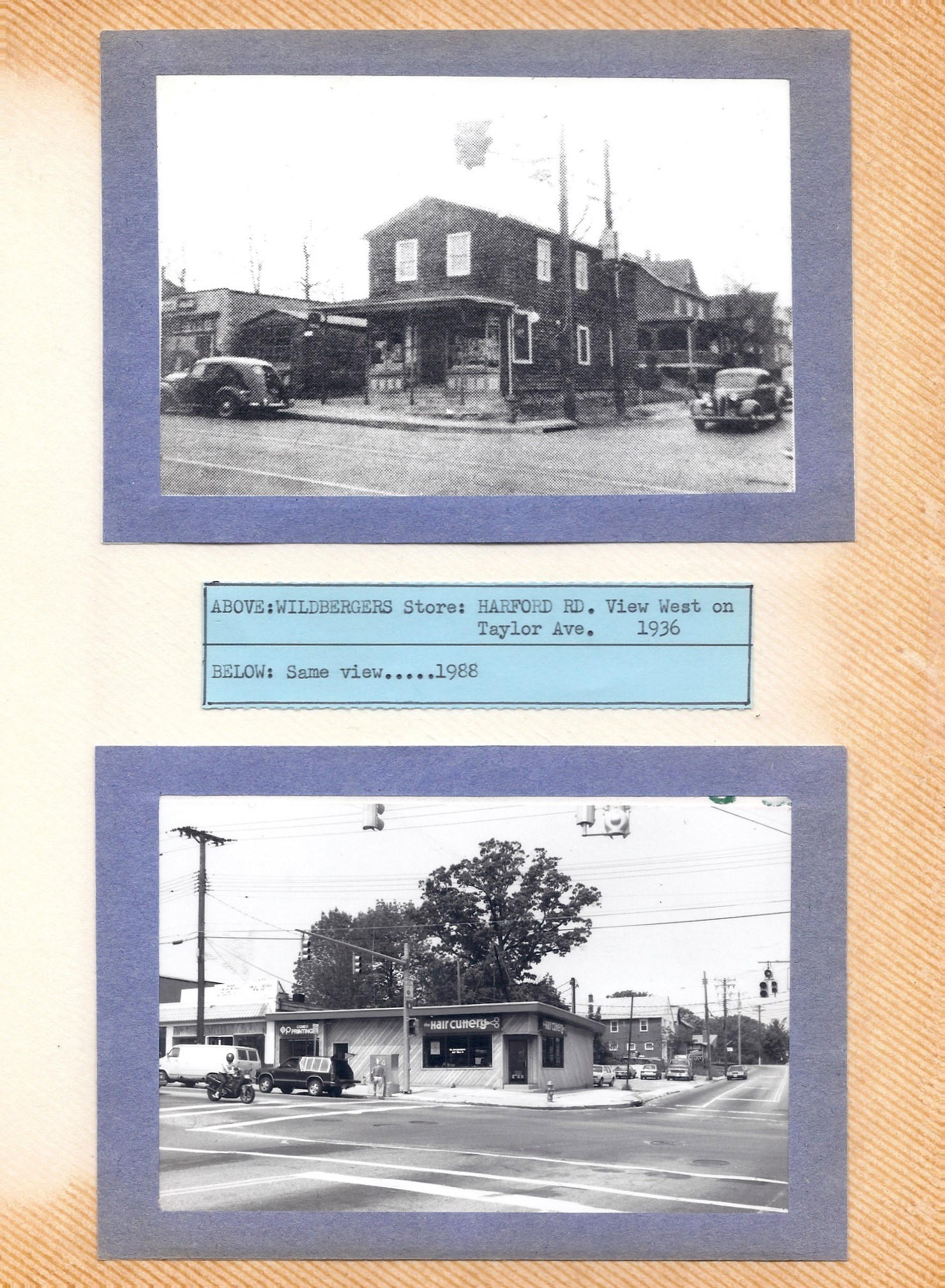 Historic Parkville Photos Harford Park Community Association